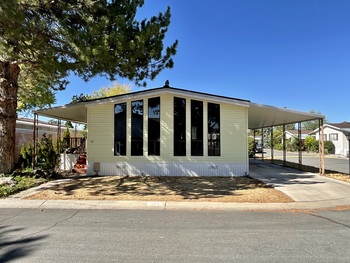 Photo of Light-Filled Home with Vaulted Ceilings on Corner Lot